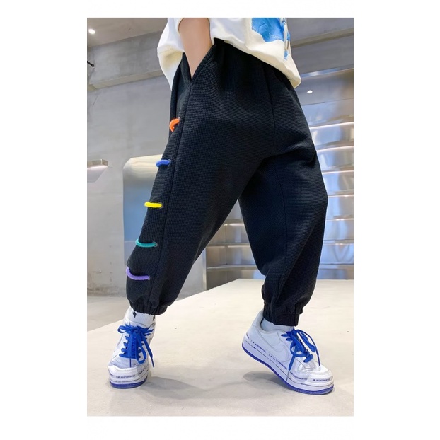 Quần Dài Thể Thao Phong Cách Mới Thời Trang Mùa Thu Cho Bé Trai