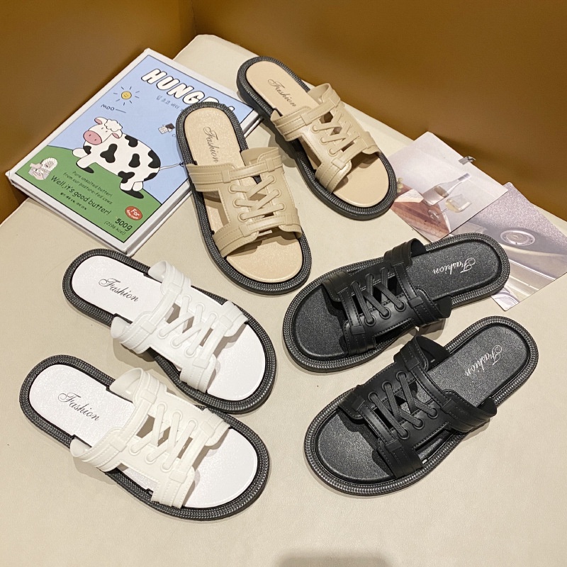 Dép Sục Hở Mũi đế bằng đi mưa thoải mái hottrend 2022 Validep03 V314