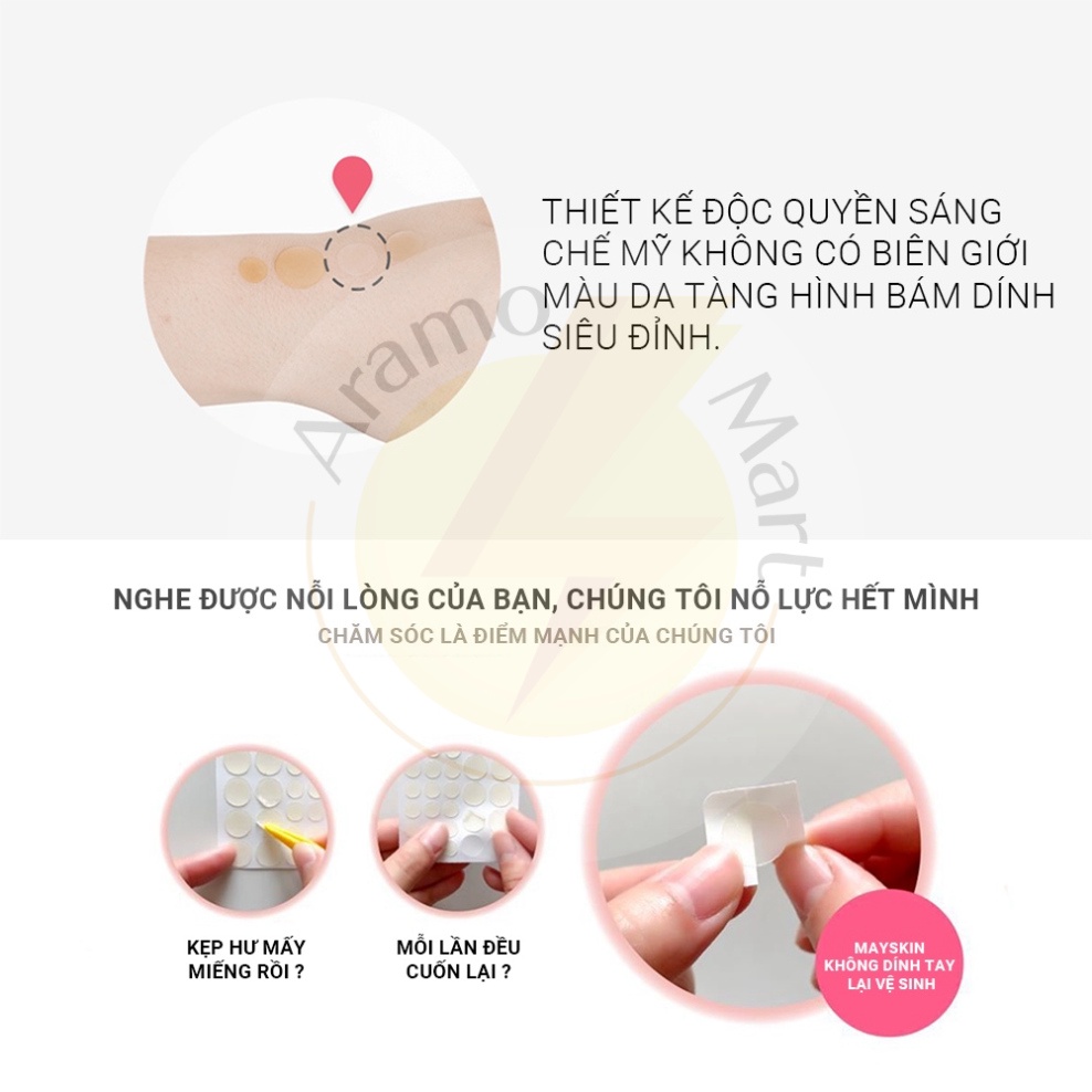 Miếng dán mụn Mayskin hiệu quả 4 in 1 thương hiệu Đài Loan sản xuất USA