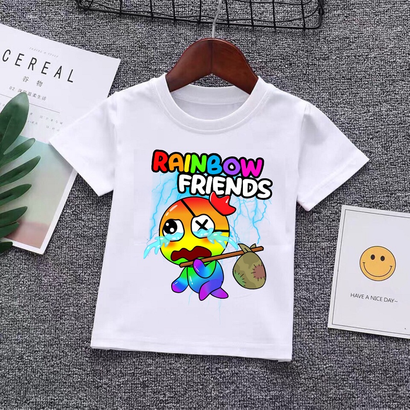 Áo thun Rainbow Friends cực chất đủ size cho bé trai bé gái