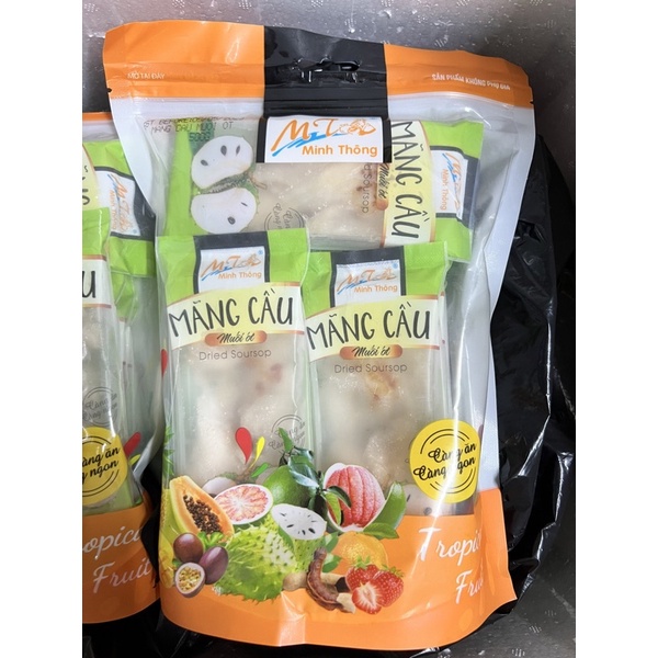 Mãng Cầu sấy muối ớt Minh Thông 500g Date luôn mới