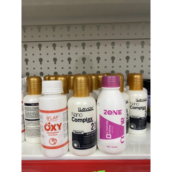 Thuốc nhuộm tóc Màu HỒNG  kèm oxy và gang tay