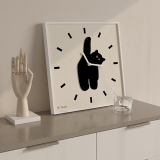 Đồng hồ vuông Black Cat
