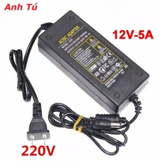 Bộ đổi nguồn điện 220v sang 12v-5a - bộ adapter chuyển nguồn 12v 5a chính hãng