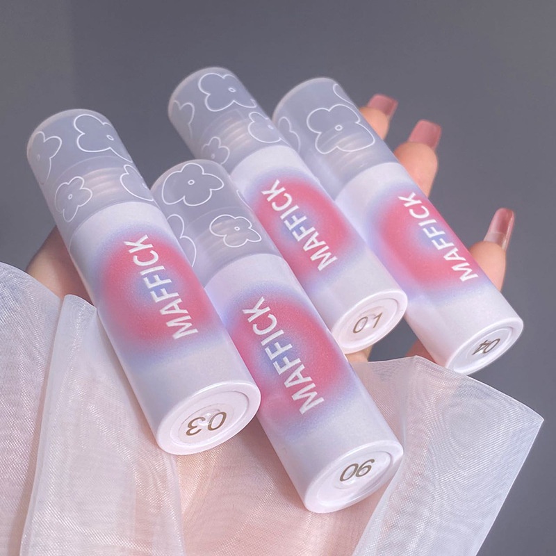 [Hàng Có Sẵn] Son Bóng Tráng Gương Dưỡng Ẩm Hình Hoa Thương Hiệu Maistok