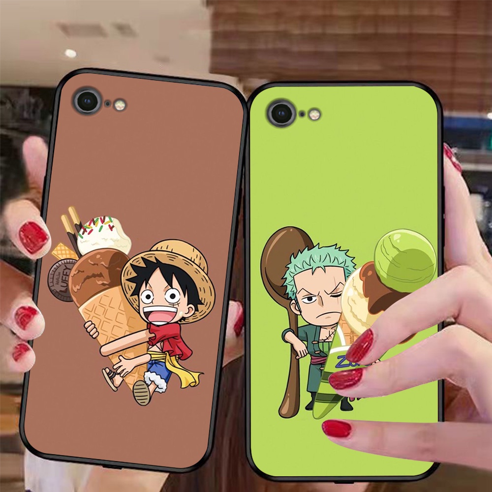 Ốp lưng điện thoại Iphone 6 / ip 6S / 6 Plus / 6S Plus / ip 7 / ip 8 lufy mũ rơm vua hải tặc one piece