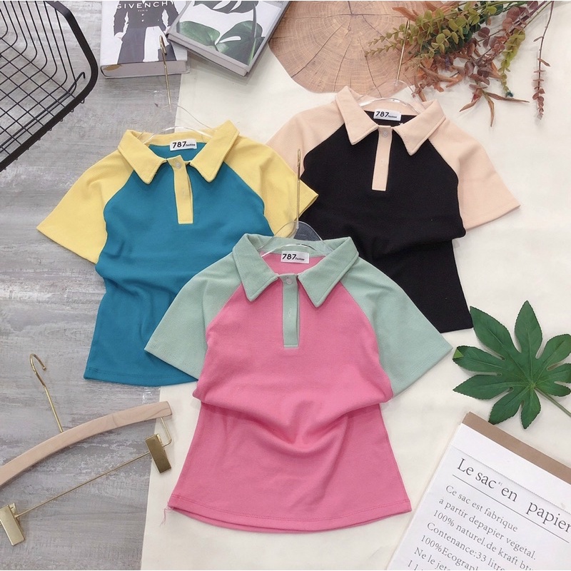 Áo Thun nhấn cổ