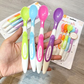 [Cái lẻ] Thìa siêu mềm Munchkin cho bé 3M+