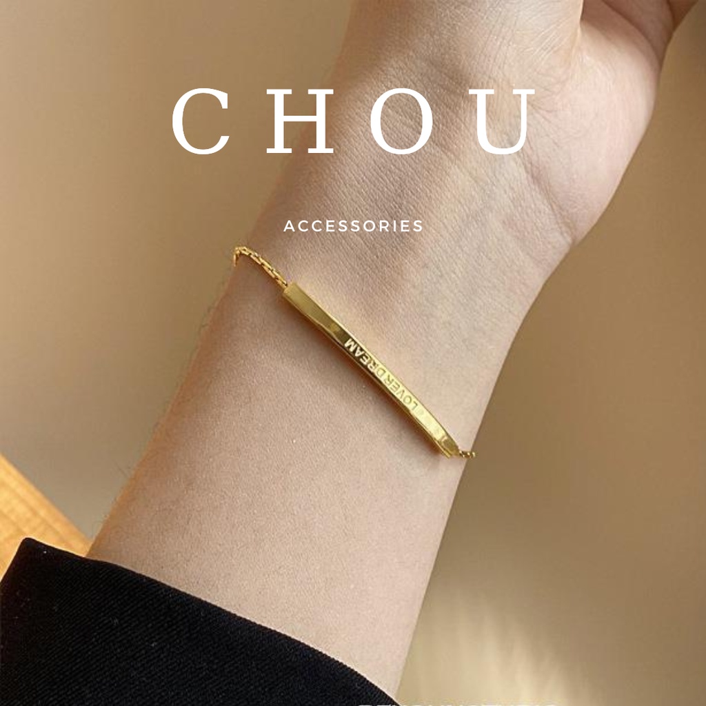 Vòng Tay Titan, Lắc Tay Tian Lover Dream Dây Rút | CHOU ACCESSORIES |