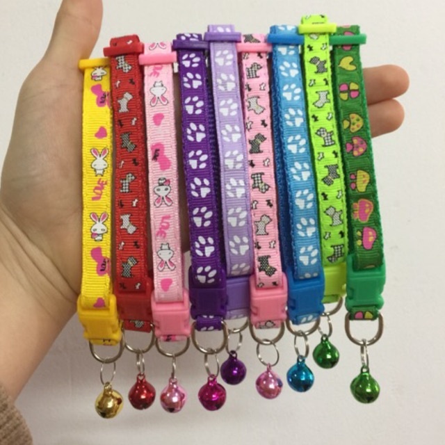 Vòng Lục Lạc Chó Mèo Dây Đeo Cổ - Phụ Kiện Chó Mèo Zichen - Size 1.0*25cm - BomPet