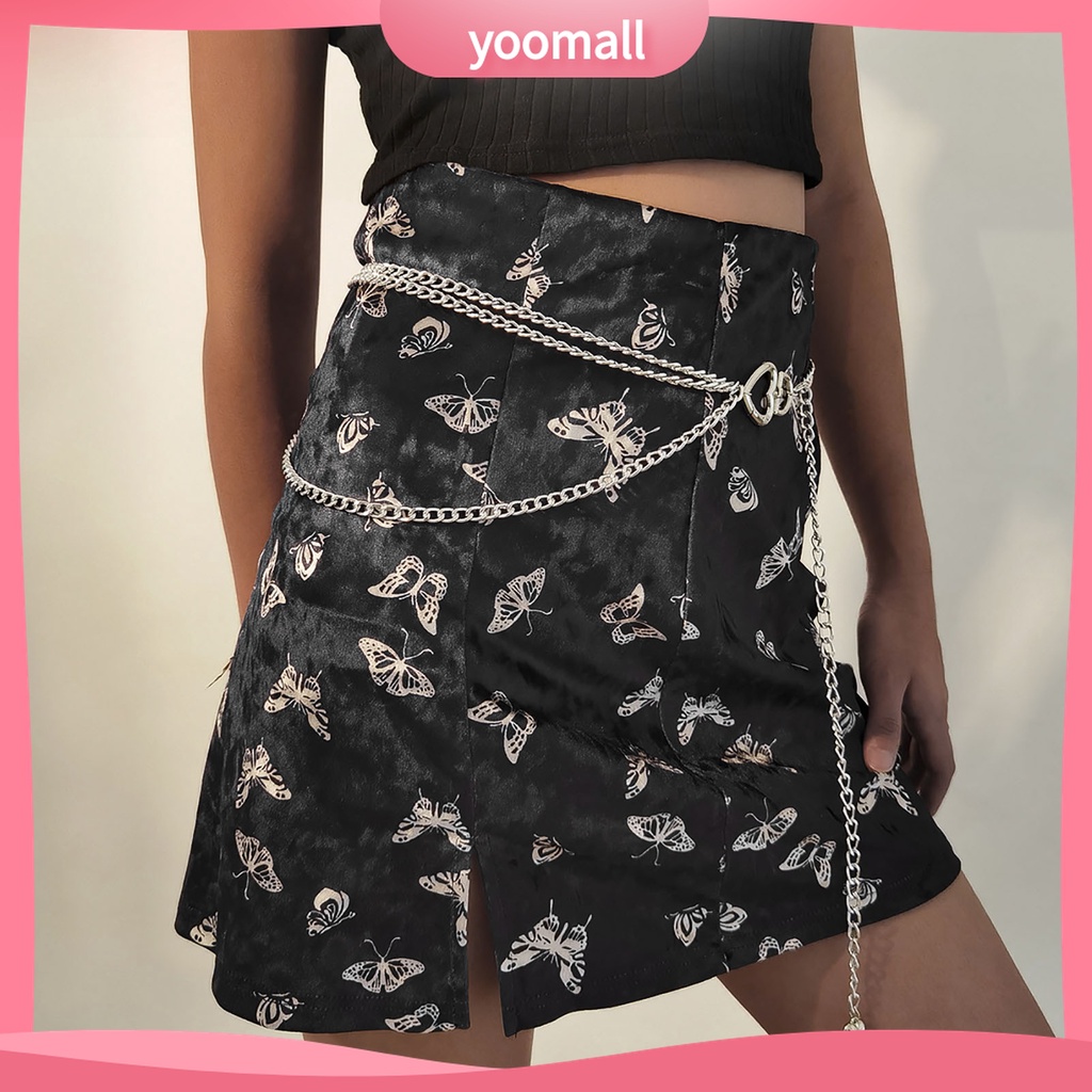 Dây Xích Đeo Hông Nhiều Lớp Hình Trái Tim Thời Trang Có Thể Điều Chỉnh Cho Nữ