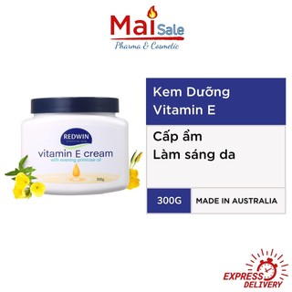 Vitamin e redwin úc cream - kem dưỡng ẩm giúp làm sáng da, dưỡng da mềm mịn, dùng cho mọi loại da - mai sale