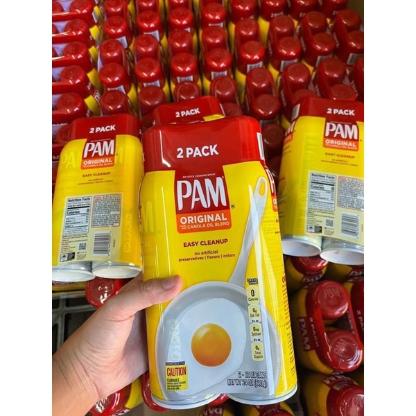 Dầu ăn kiêng dạng xịt PAM Original của Mỹ