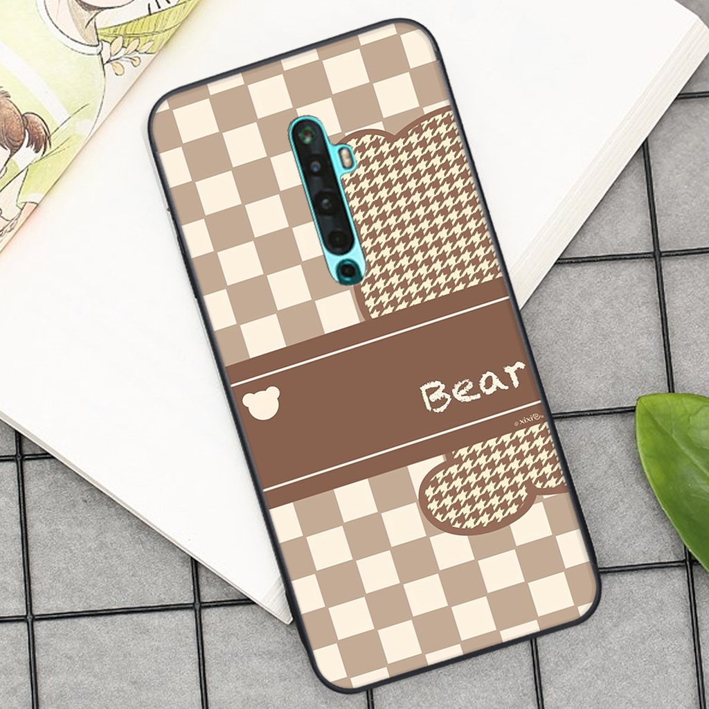 Ốp lưng Oppo RENO 2 / 2F / 2Z in hình tim, kẻ vuông mẫu mới CỰC XINH