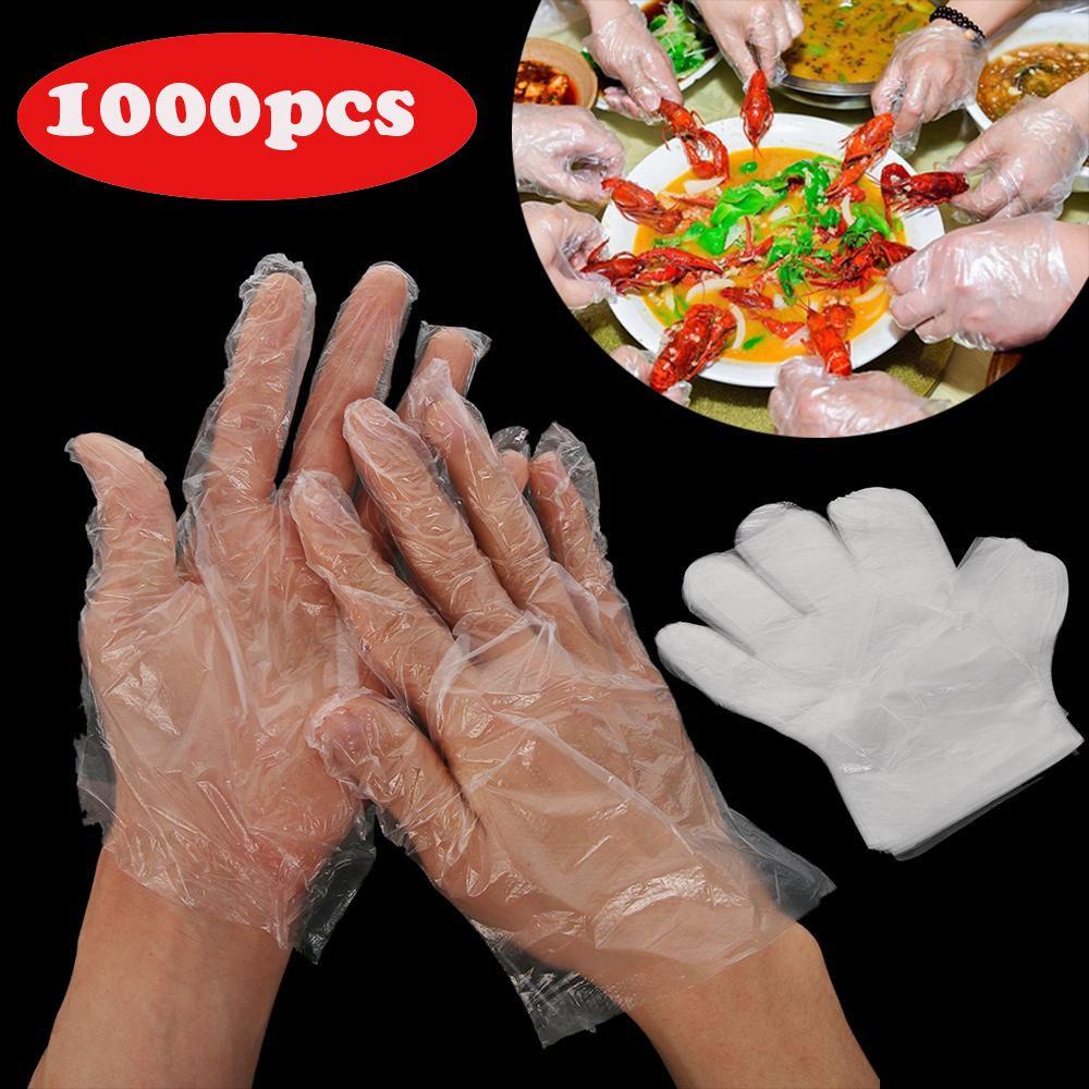 Găng Tay Polythene Cao Cấp Dùng Một Lần Tránh Chạm Cảm Ứng Trực