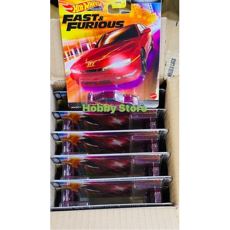 Hobby Store xe mô hình Hot Wheels Premium Fast and Furious Nissan 240SX S14