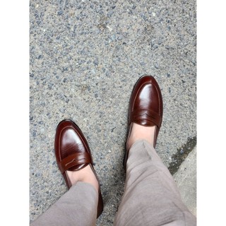 Giày lười nam da thật loafer w0003
