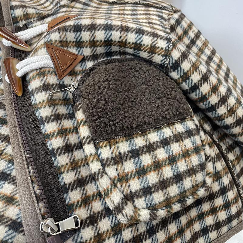 Áo Khoác Len Dày Cao Cấp Cài Khóa Sừng Thời Trang Mùa Đông Hàn Quốc 2022 Cho Bé