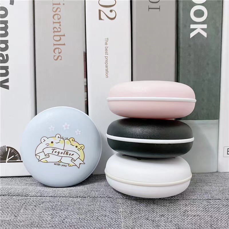 Tai Nghe Nhét Tai Có Dây Họa Tiết Hoạt Hình Dễ Thương Chất Lượng Cao Cho Huawei VIVO OPPO