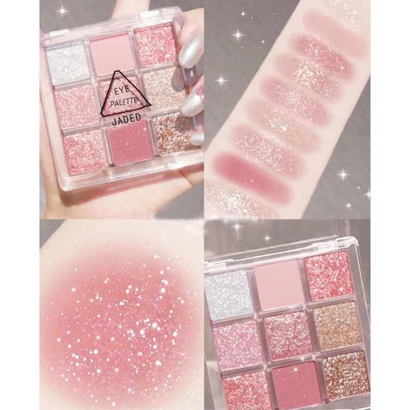 Bảng Phấn Mắt Focallure 9 Màu Chống Thấm Nước Lâu Trôi Trọng Lượng Nhẹ