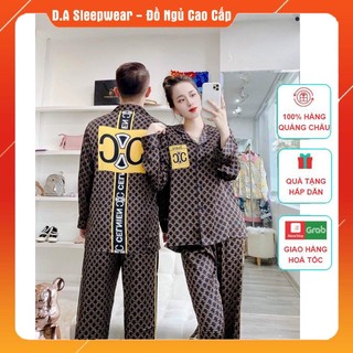 Bộ Pijama Dài Tay - Sợi Tơ Sữa Cao Cấp Mềm, Mịn