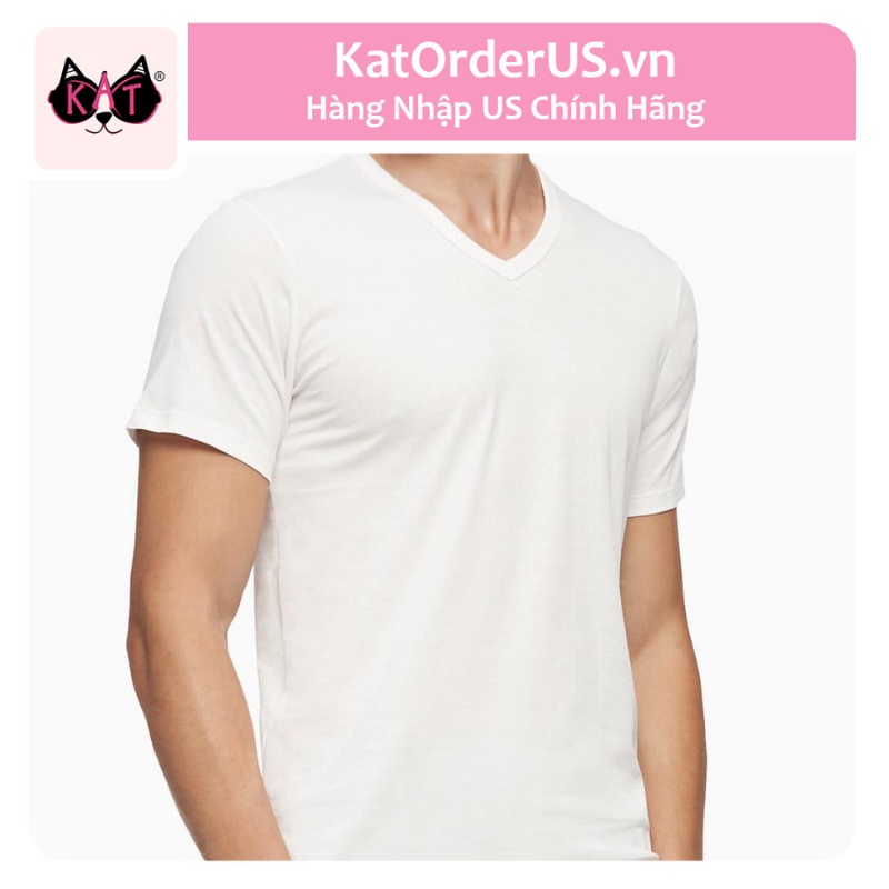 Set 3 áo lót nam Tommy Hilfiger Slim Fit 3v Neck Tee