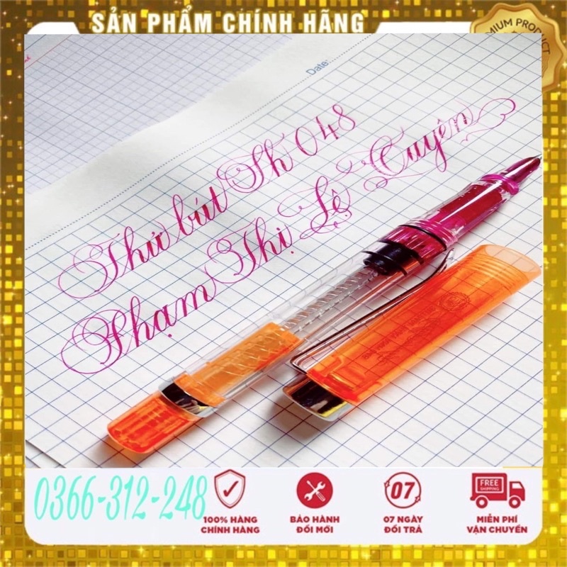 Bút Mài Thầy Ánh 048 lá tre thanh đậm tốt