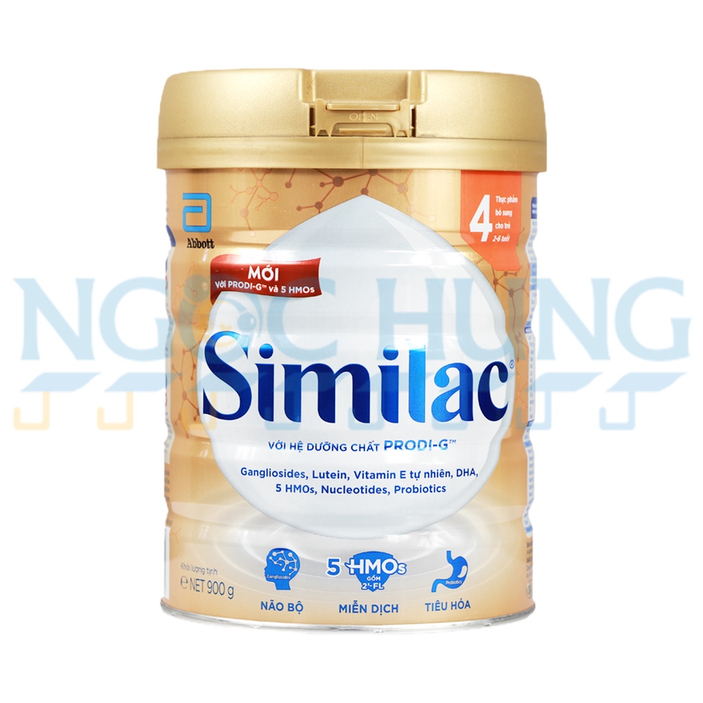 Sữa bột Abbott Similac 5G số 4 900g