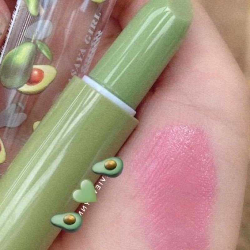 Son dưỡng môi chiết xuất trái bơ Avocado Magic Lip Balm nên màu tự nhiên làm bóng mềm môi