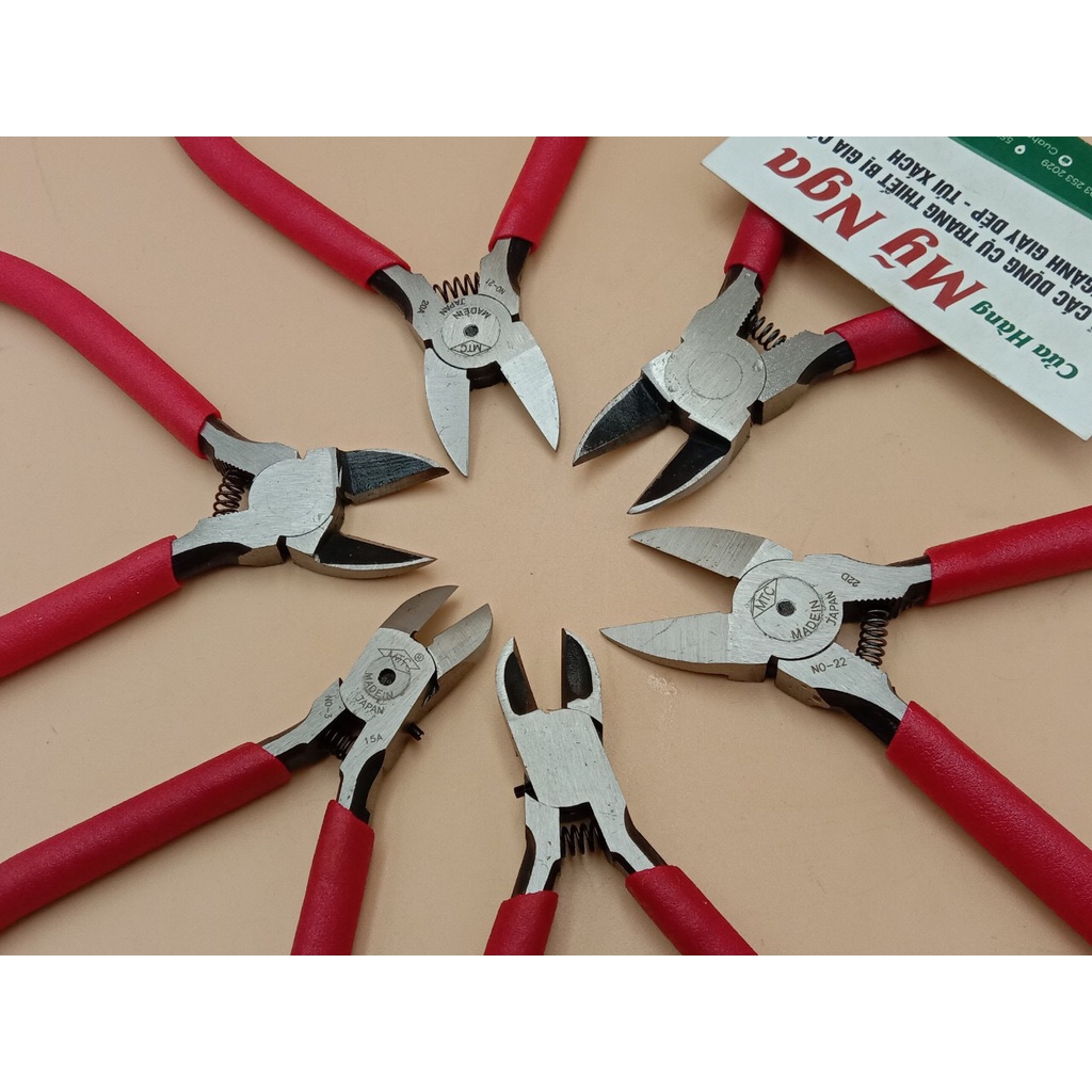 Kìm cắt MTC 5in 125mm 6in 125mm 8in 150mm cán đỏ