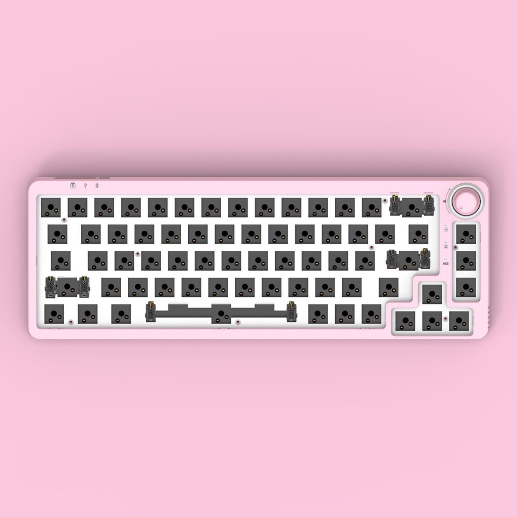 Kit Phím Cơ Gamakay TM680 / KF068 - LED RGB - 3 MODES - HOTSWAP