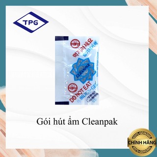 10 gói hút ẩm cleanpak loại 1g/2g/3g/5g - gói hút ẩm silica gel cho thực phẩm, dược phẩm, linh kiện, máy ảnh