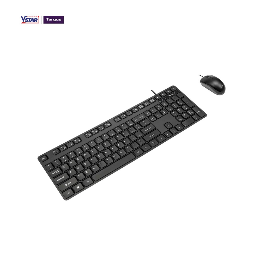 Combo Bộ bàn phím và chuột Targus KM600 - Hàng chính hãng