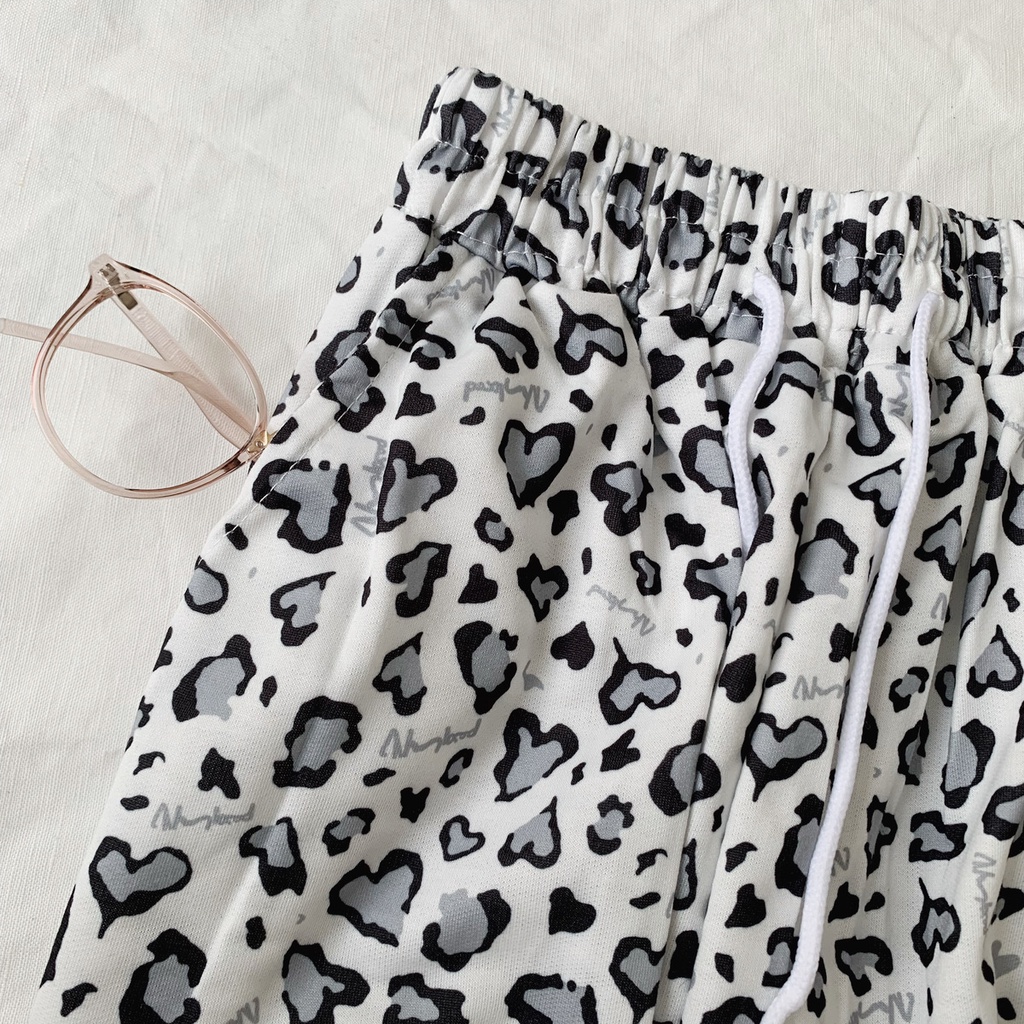 Quần Jogger Nữ JEM CLOSET Chất Single Họa Tiết Đáng Yêu Lên Form Tôn Dáng HOOD 2752