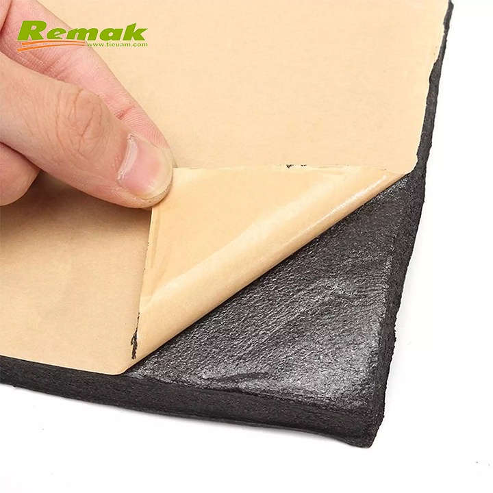 Cuộn cao su cách âm, bảo ôn có mặt dính, Cao su bảo ôn Nguyên cuộn kt: 1x8m