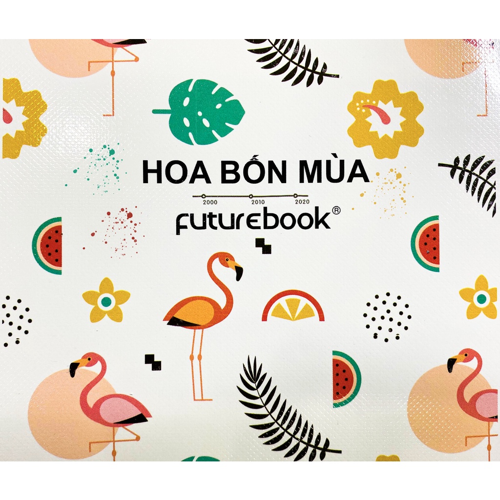 Sổ tay ghi chép a5 Future Book mã A5FL hàng Việt Nam - giấy kẻ ngang - bìa dẻo 2 lớp -160 trang-giấy dày 80gsm