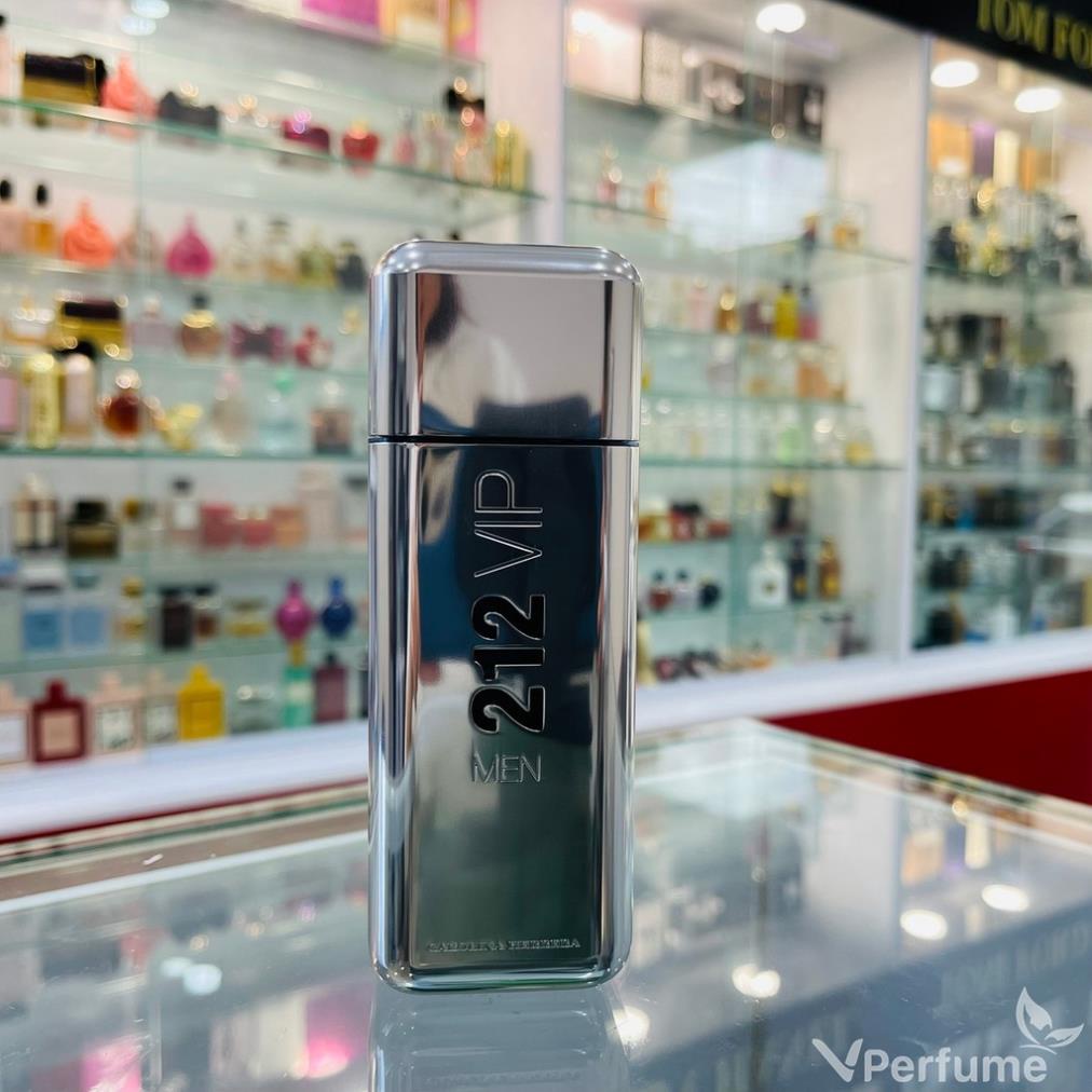Fullbox Nước hoa nam 212 VIP Men EDT - Hương rượu vodka và chanh dây