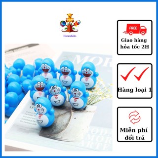 Đồ chơi lật đật mini dễ thương cho bé squid game, doremon, pikachu, chim cánh cụt HOTACO.
