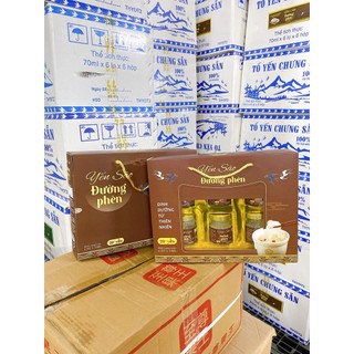 Yến Sào đường phèn ( Hộp 6 hũ x 70ml )