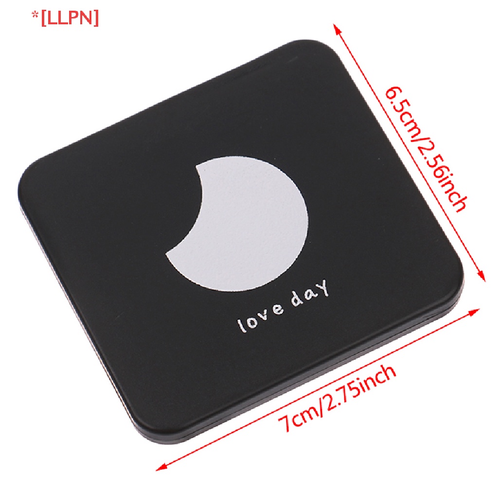 1 Gương Trang Điểm Mini Hai Mặt Gấp Gọn Tiện Dụng