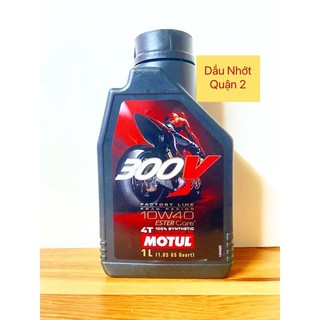 Motul 300v 10w40 1l - pháp tem 3 lớp