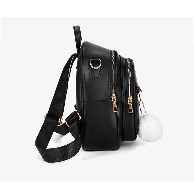 Bakcpacks Da Cỡ Nhỏ Thời Trang Đơn Giản Dành Cho Nữ