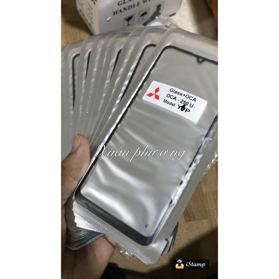 Mặt kính ép liền keo Huawei Y6p 2020