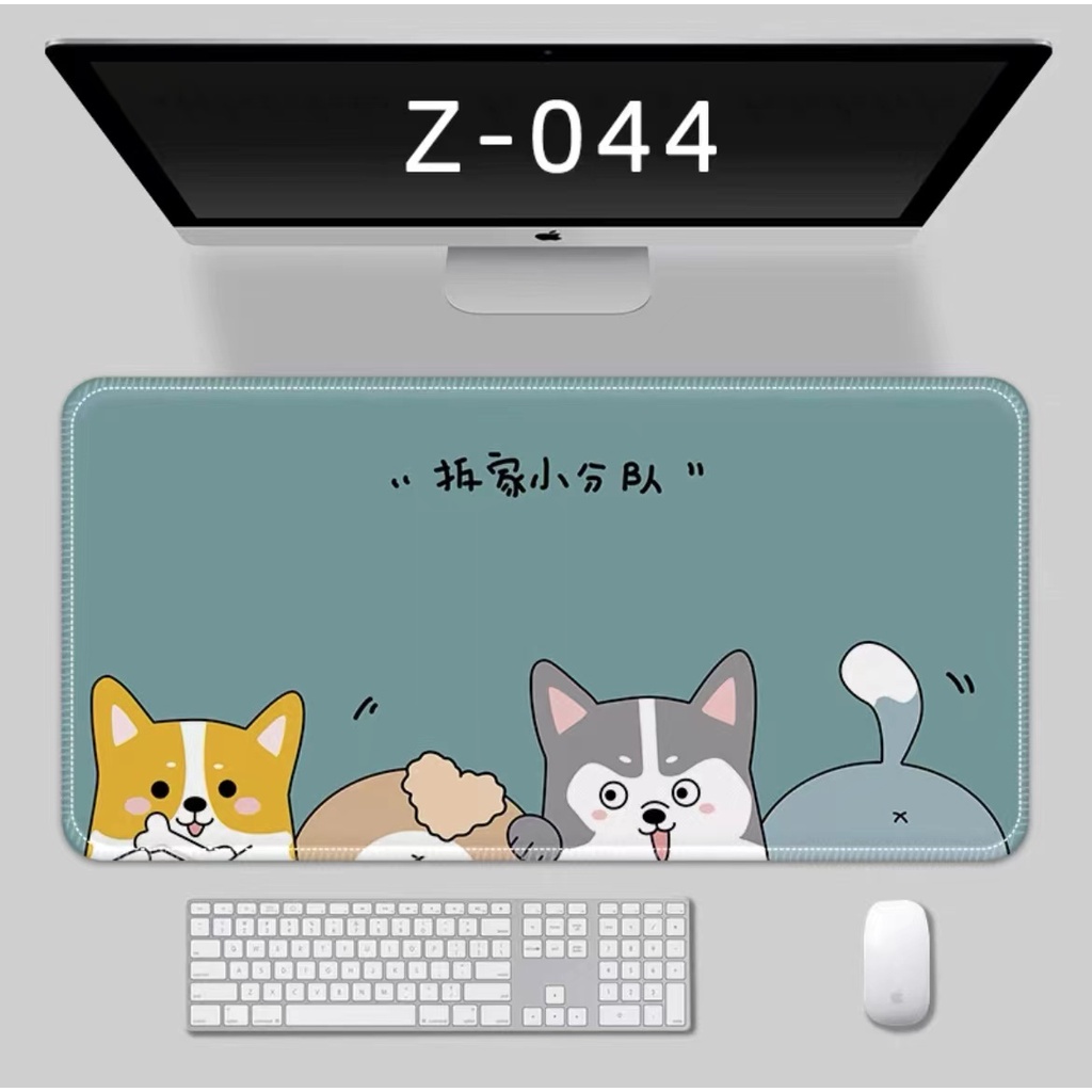 Tấm Lót Chuột Và Bàn Phím Hình Mèo Dễ Thương Dày Dặn Tiện Dụng Cho Văn Phòng