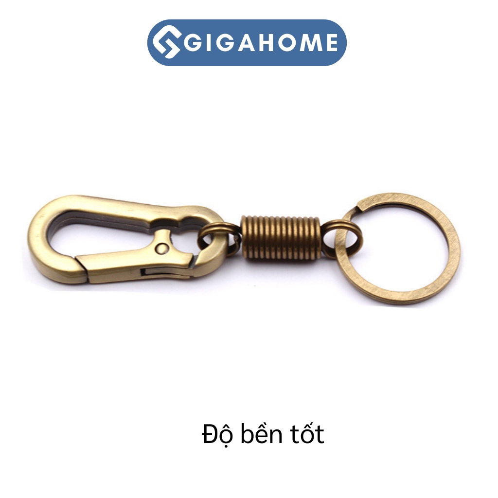 Móc Khóa Nhôm Đa Năng Đi Phượt, Độ Bền Tốt 10.5x2.2cm GIGAHOME 9010