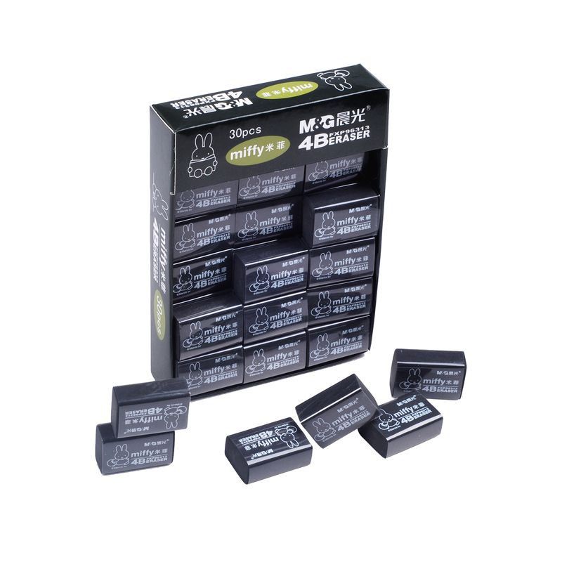 Gôm đen 4B Cenvava Mini-0202 mềm dẻo xóa sạch mọi vết chì