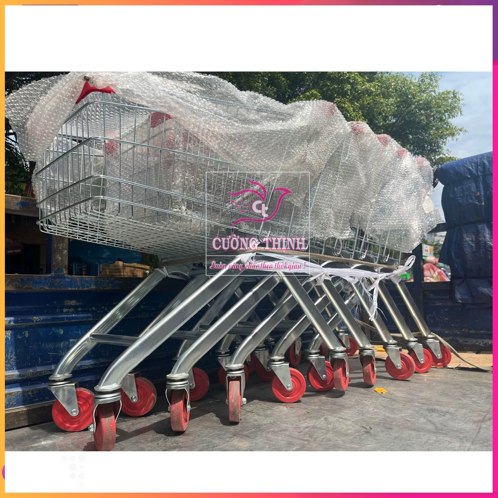 Xe đẩy, xe đẩy siêu thị 60 lít