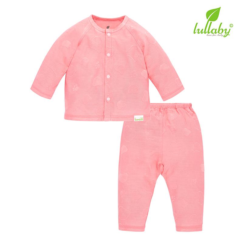 Lullaby - Bộ quần áo cài giữa tay dài NH51b
