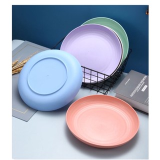 Dĩa nhựa tròn lúa mạch nhiều size