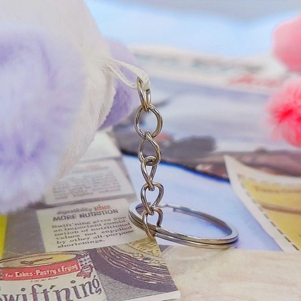 Móc Khóa Hình Mèo Nhồi Bông Mềm Mại Đáng Yêu